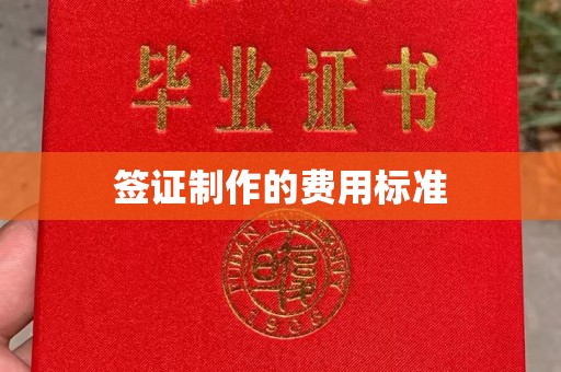 树林签证制作的费用标准