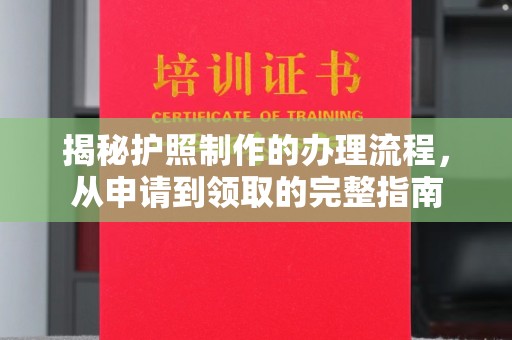 树林揭秘护照制作的办理流程，从申请到领取的完整指南