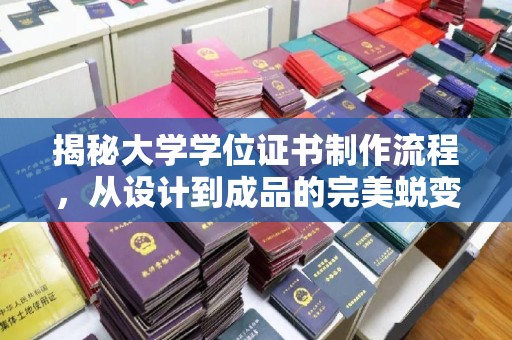 树林揭秘大学学位证书制作流程，从设计到成品的完美蜕变